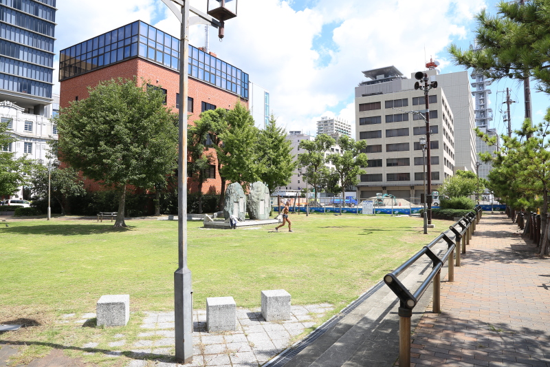 みなと公園改修＋神戸水上警察署跡地の緑地化